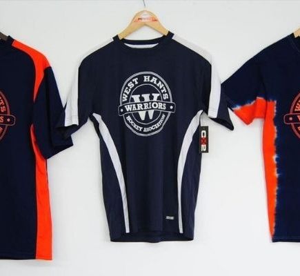  logo print sports shirt