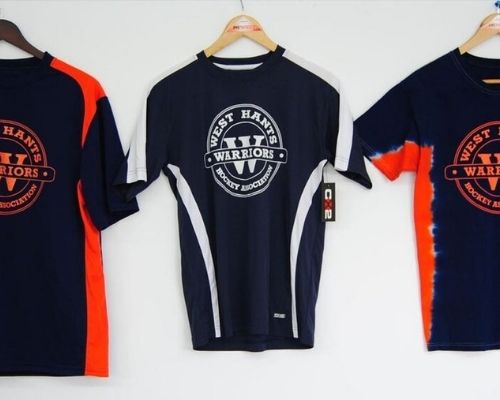  logo print sports shirt