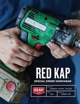 red kap catalogue's cover