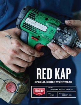 red kap catalogue's cover