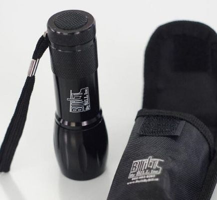 spotlight and coverage with prints on them