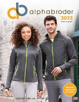 alphabroder catalogue's cover