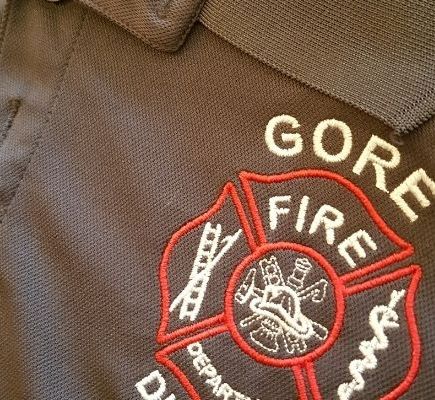 embroidered logo shirt