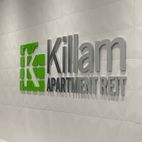 killam apartment rent sign installed on a wall