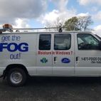 get the fog out sticker printed on a car 