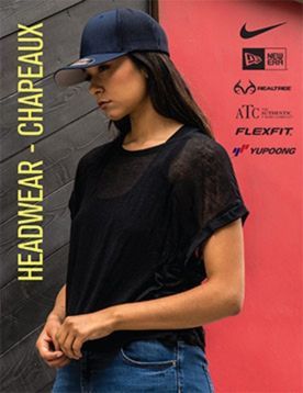headwear 2021 sanmar catalogue's cover